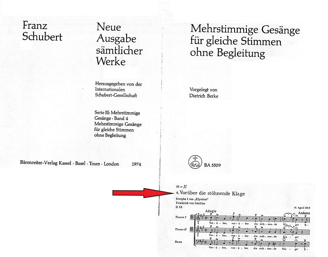 Schubert score